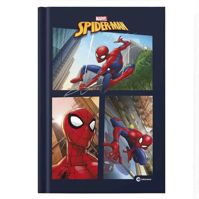 Caderno Brochurão Culturama Capa Dura Le Spider-Man 80 Folhas II