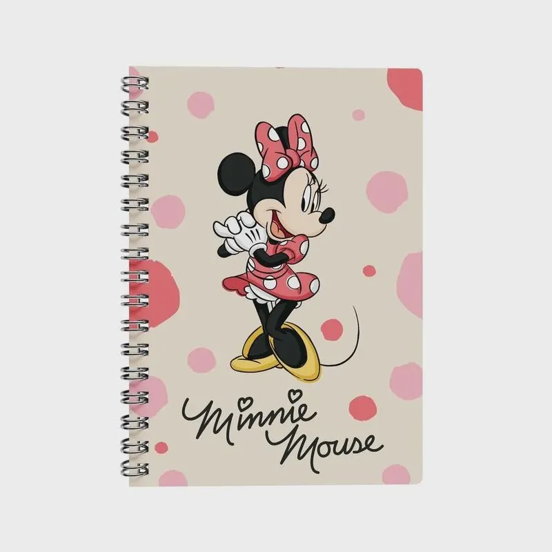 Caderno Universitário 10x1 160f Cd Minnie Mouse Wire-O Culturama