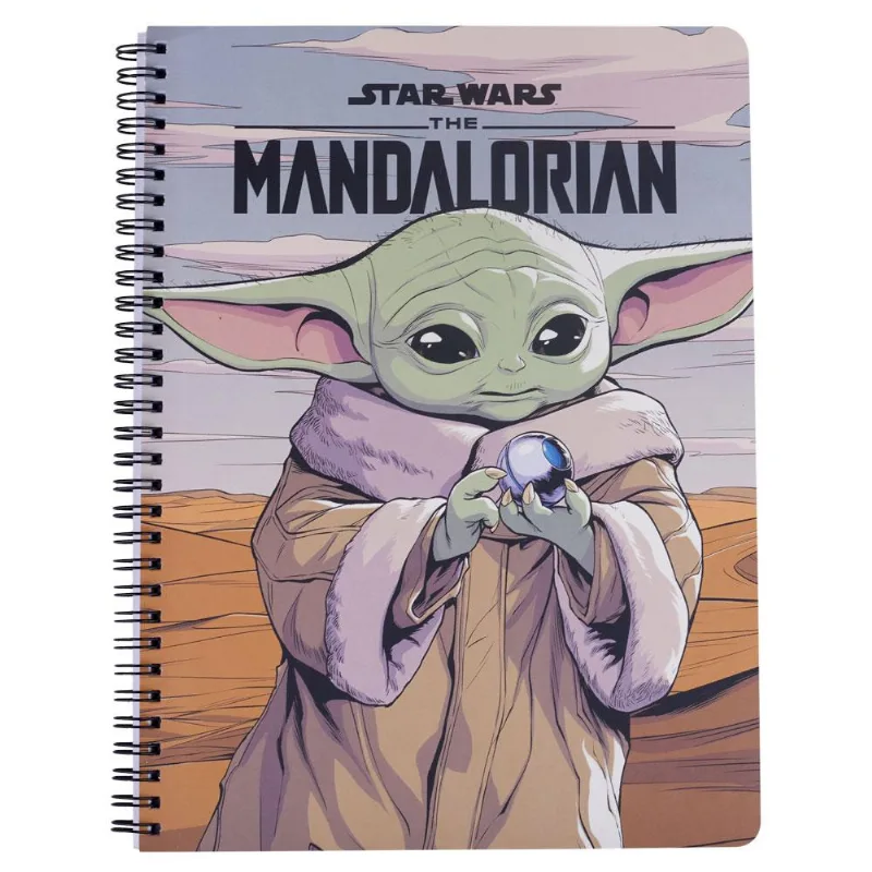 Caderno Universitário Mandalorian 80 Folhas Culturama