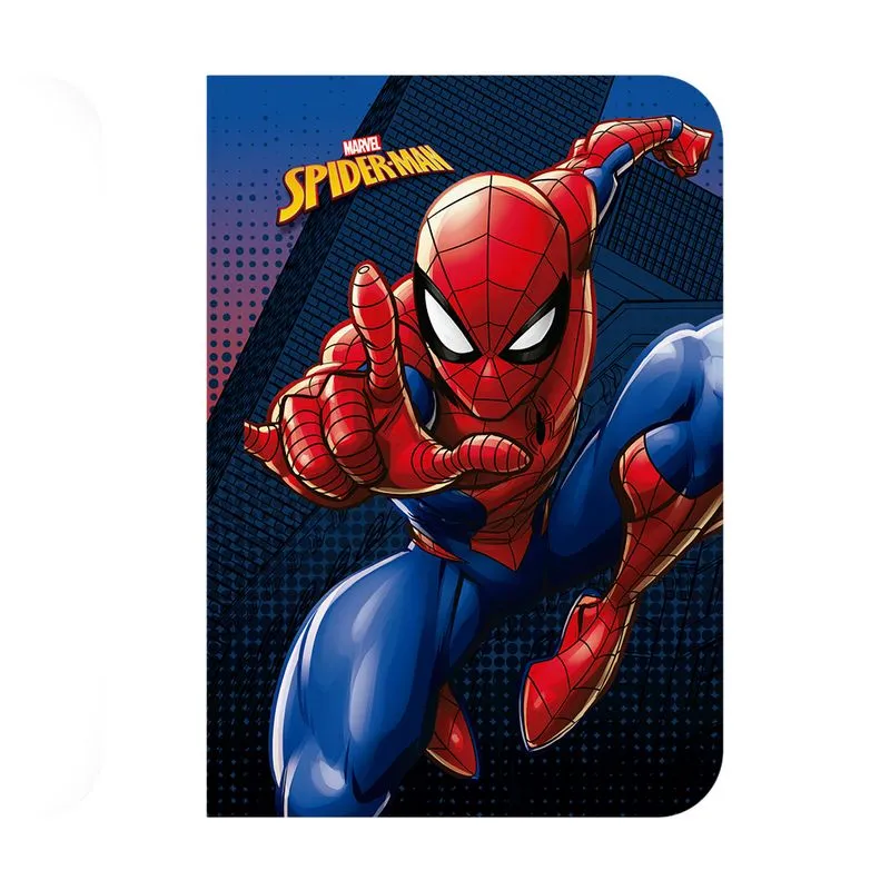 Caderno Universitário Brochura Culturama Light Homem Aranha 1 Matéria 80 Folhas
