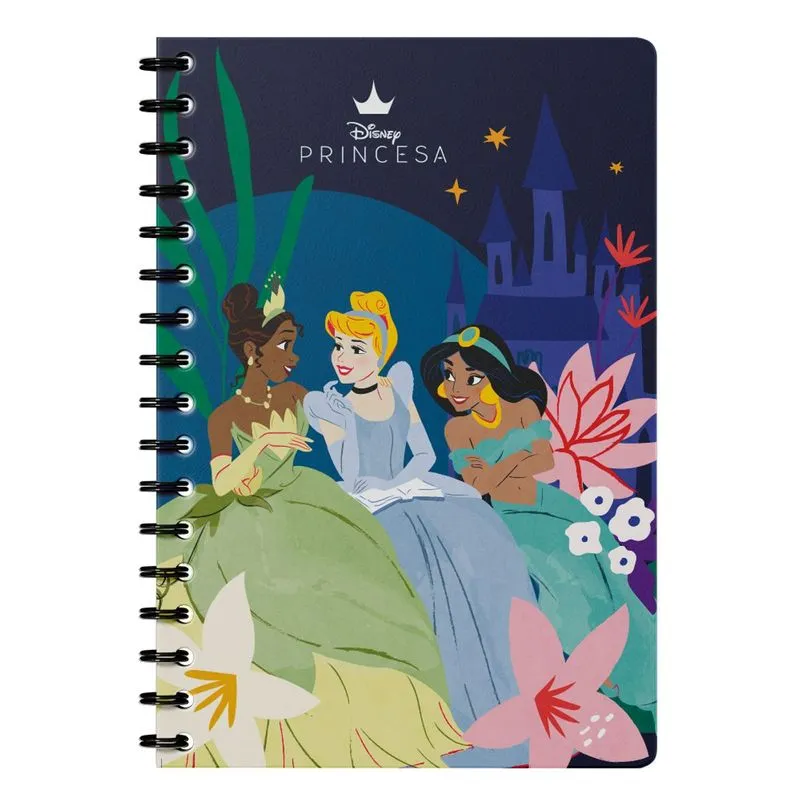 Caderno Singular A5 80 Folhas Princesas 1 Materia - Culturama