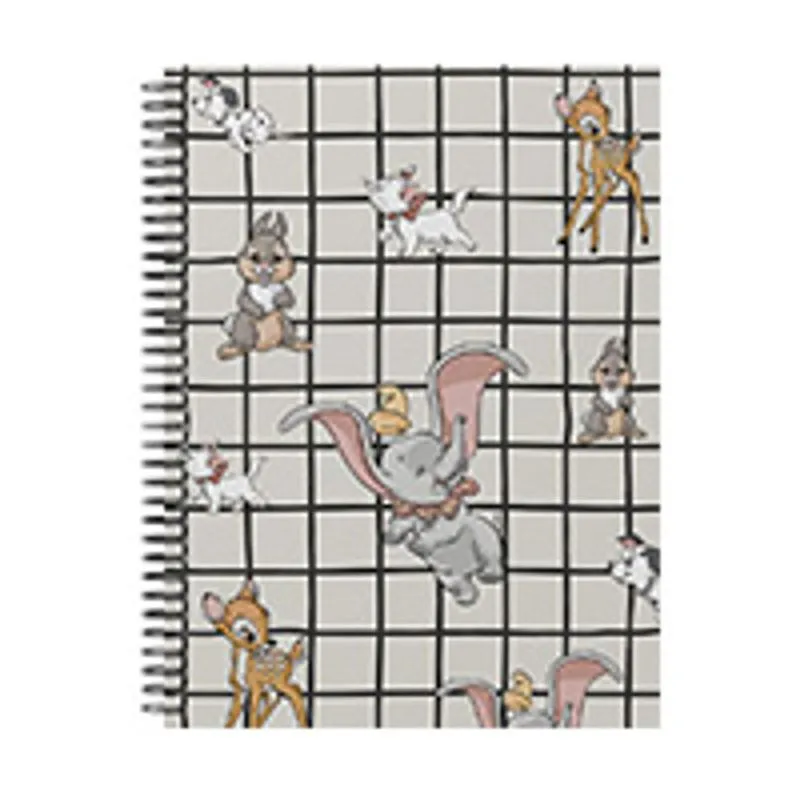 Caderno Colegial Disney Clássicos - Quadriculado - Culturama