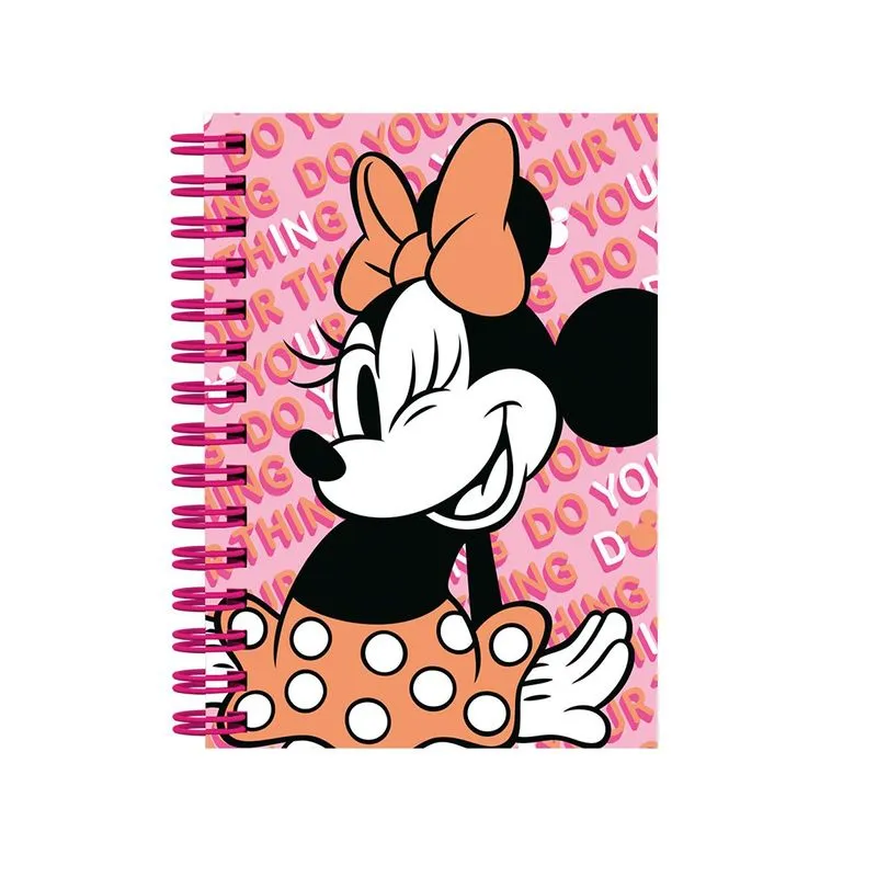 Minicaderno Pop Minnie - Rosa - Culturama
