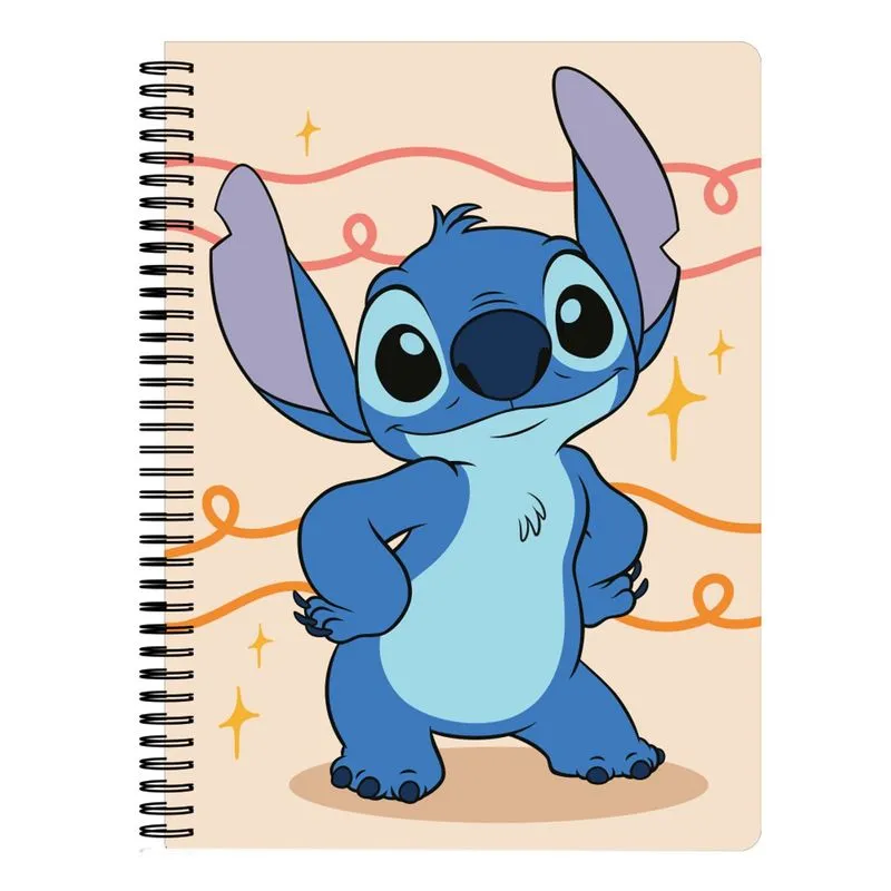 Caderno Singular Universitário 10 Matérias Stitch - Linhas - Culturama