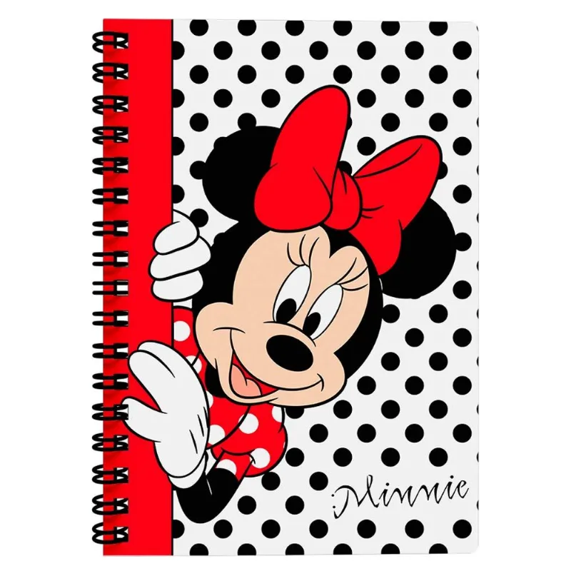 Caderno Universitário 10 Matérias Feminino Minnie Culturama