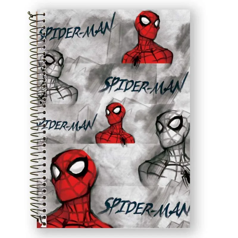 Caderno Universitário 10 Matérias Masculino Spider Man Culturama