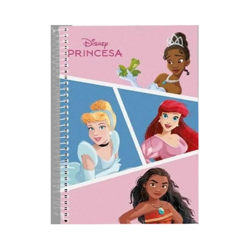 Caderno Culturama Princesas Sortido 80 Folhas CADERNO CULTURAMA PRINCESAS SORTIDO 80FL