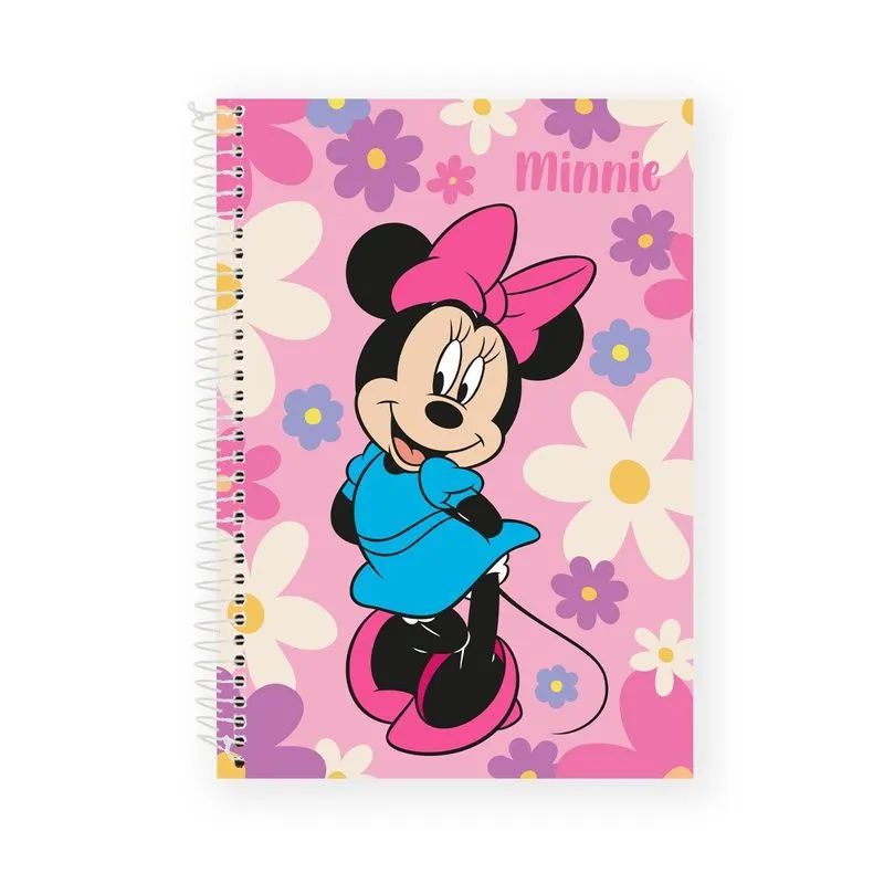 Caderno Universitário 1 Matéria Mickey E Minnie Sweet Sortido - Culturama