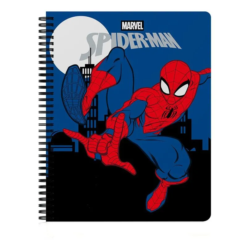 Caderno Singular Universitário 1 Matéria Homem Aranha Lua Cheia - Culturama