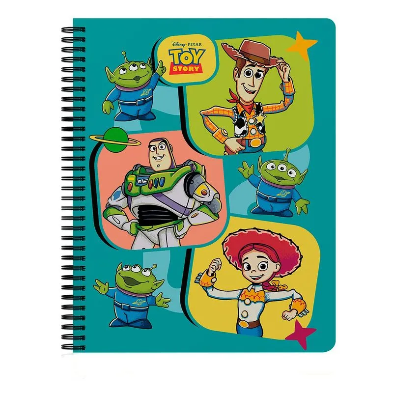 Caderno Singular Universitário 1 Matéria Toy Story Trio - Culturama