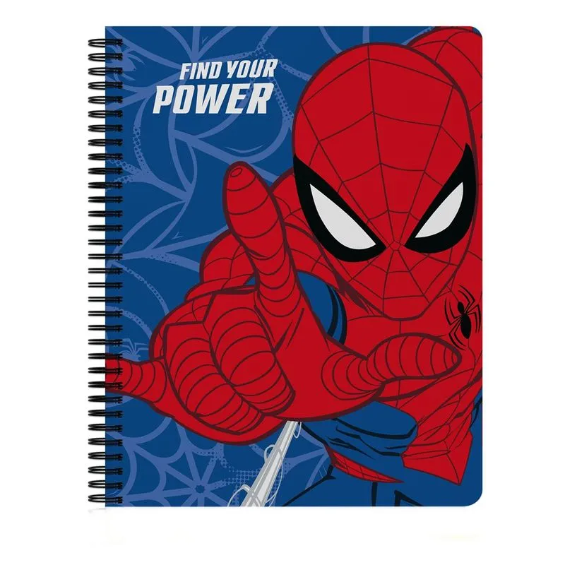 Caderno Singular Universitário 10 Matérias Homem Aranha - Culturama
