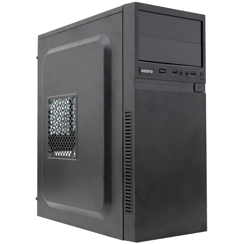 Gabinete GX-02CA K-MEX GX02CAXN0010B0X 2 BAIAS C/FONTE 200W + AUDIO AC97 - K-mex