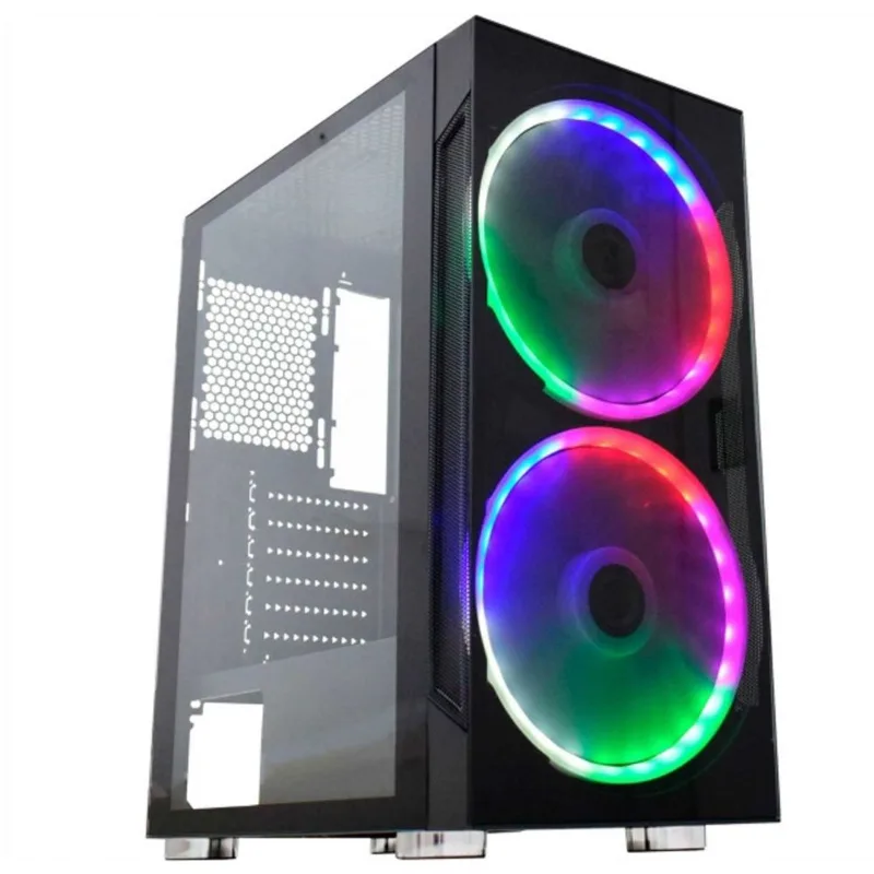 Gabinete Gamer Anjo de Combate CG-01A1 Preto - K-Mex - K-mex