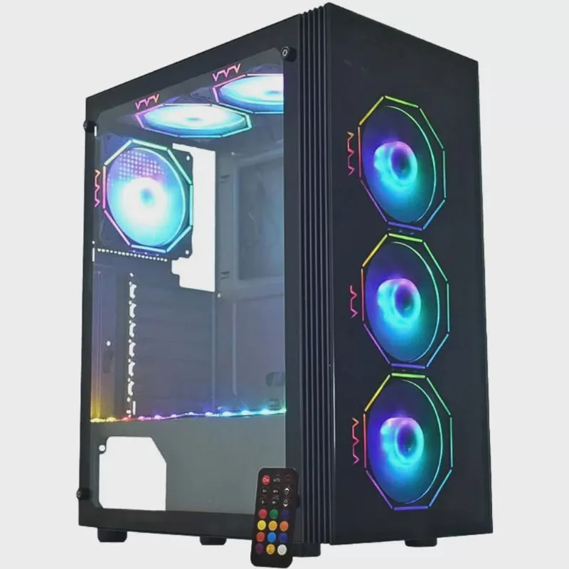 Gabinete Gamer Asgard Polygon 02z5 Argb