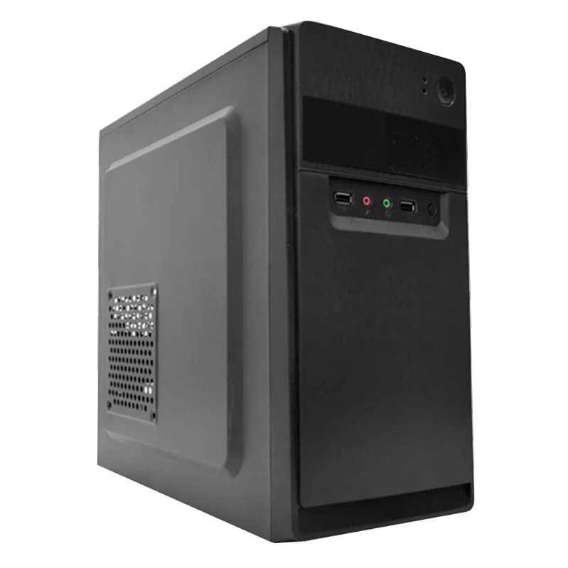 GABINETE MICRO ATX KMEX GM-02MA PRETO COM FONTE PX-300 200W