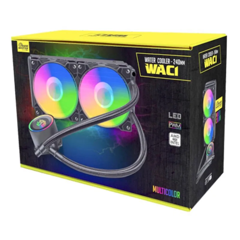 Water Cooler K-Mex Waci Ice Gun 240mm Preto - K-mex