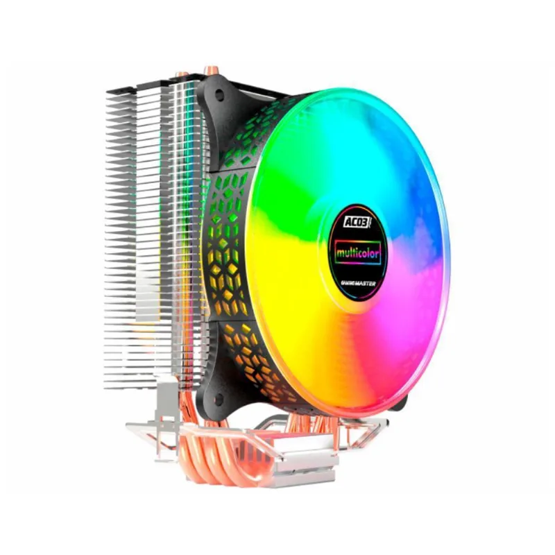 Cooler K-Mex Ac03 (Amd / Intel) - Led Multicolor - Com Pwm - K-mex