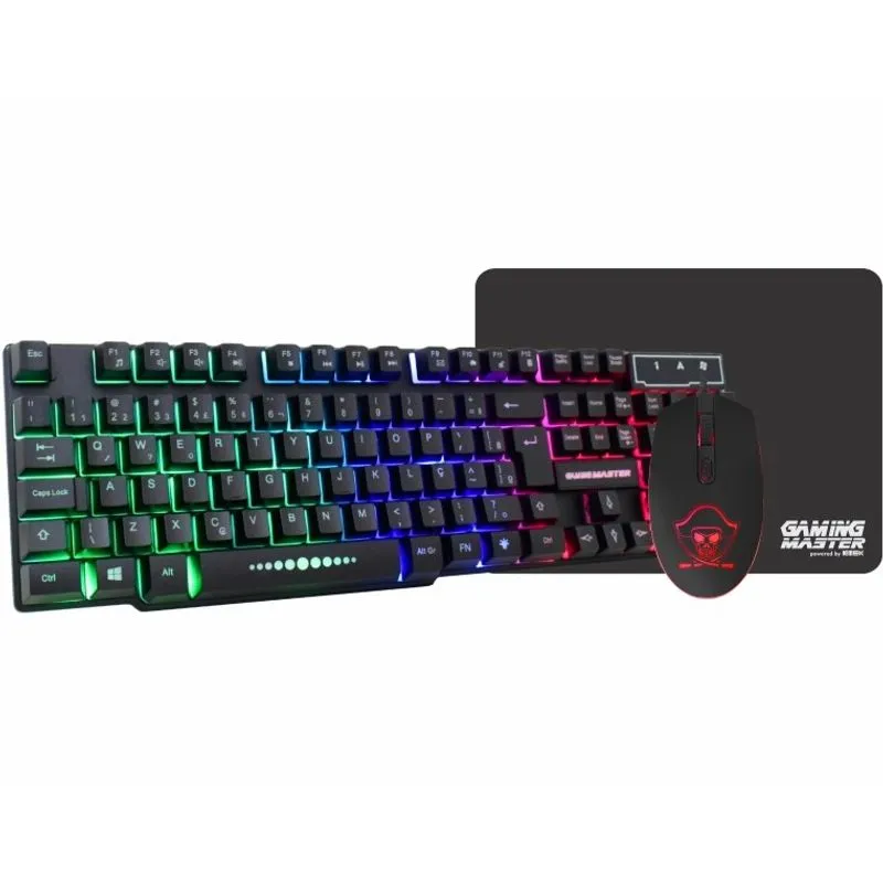 Kit Teclado+mouse+mouse Pad Gamer Km5229/3400