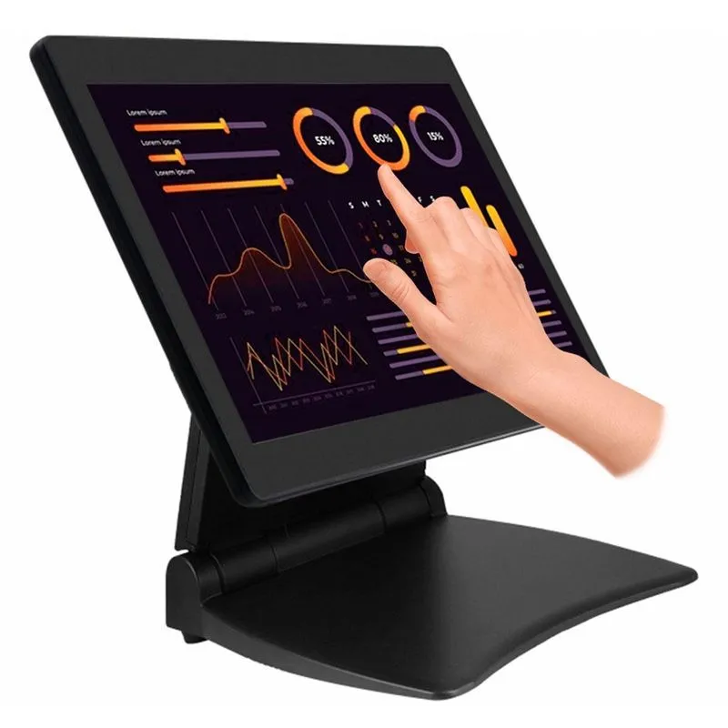 Monitor Lcd Touch Capacitivo K-mex 15.6, Lp-16t2, Hdmi/vga