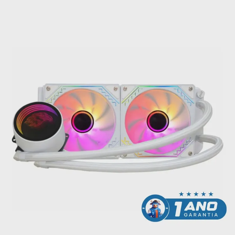 Water Cooler white 240mm - argb - WAC8