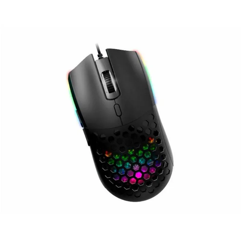 Mouse Com Fio Gamer K-Mex Multiverso M136 Preto Com rgb