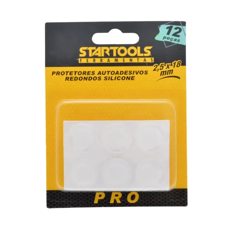 Protetor AR0163 Silicone 2,5mm x 18mm Adesivo Startools PROTETOR AR0163 SILICONE 2,5MMX18MM ADESIVO STARTO