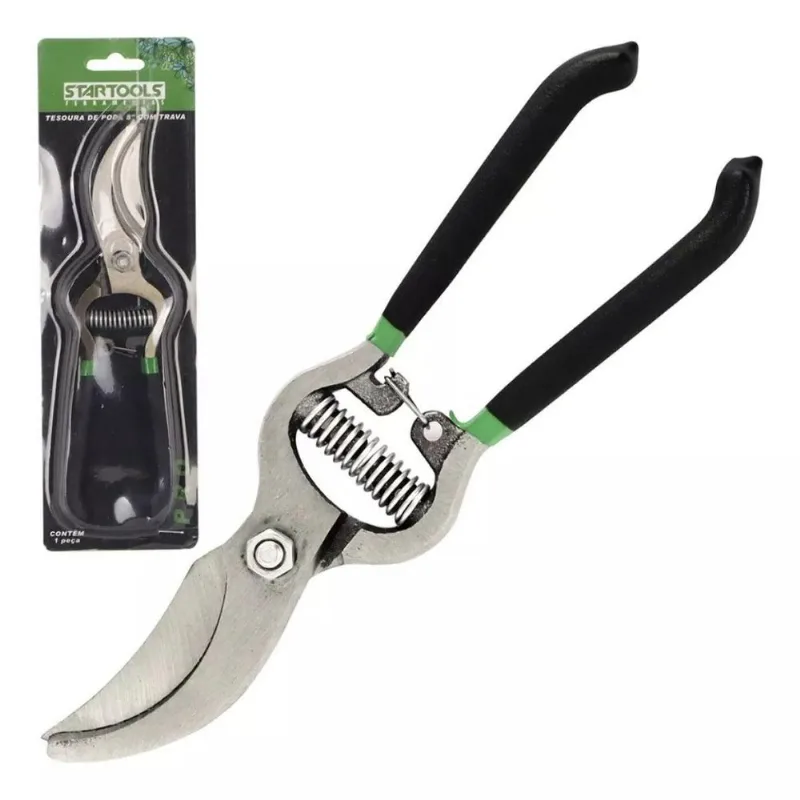 Tesoura Para Poda Bico Longo 8 Com Trava Profissional