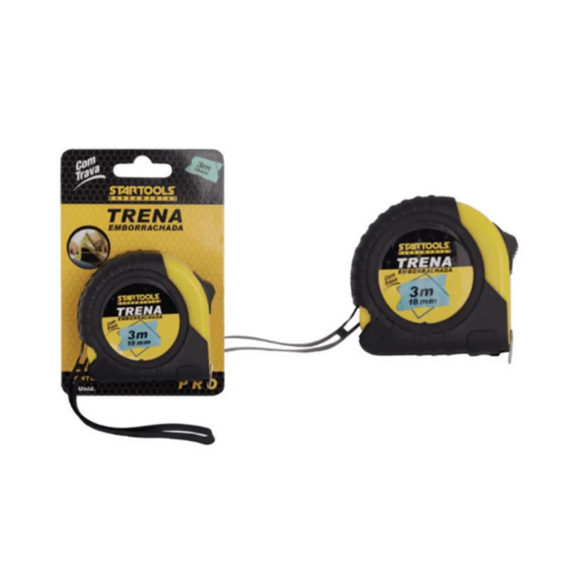 Trena AR0742 Emborrachada 18mm x 3m Startools TRENA AR0742 EMBORRACHADA 18MMX3MTS STARTOOLS