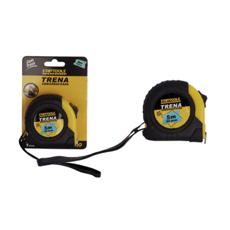 Trena AR0742 Emborrachada 24mm x 5m Startools TRENA AR0744 EMBORRACHADA 24MMX5MTS STARTOOLS