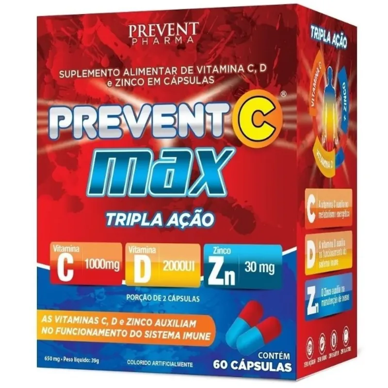 Prevent C Tripla Acao Max 60 Cps