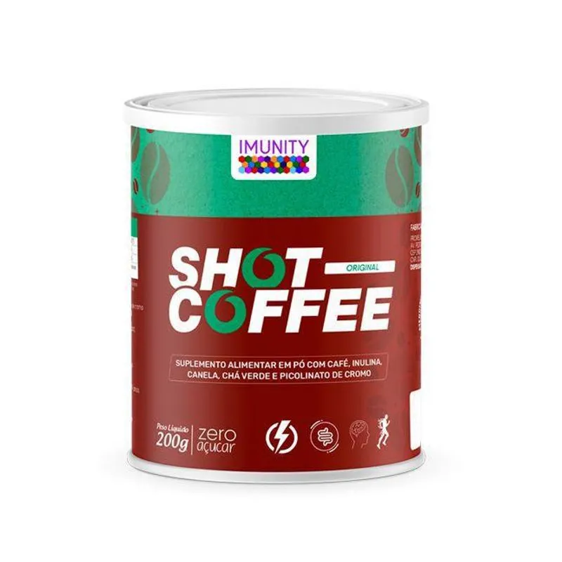Shot Coffee Original - 200g - Zero Açúcar
