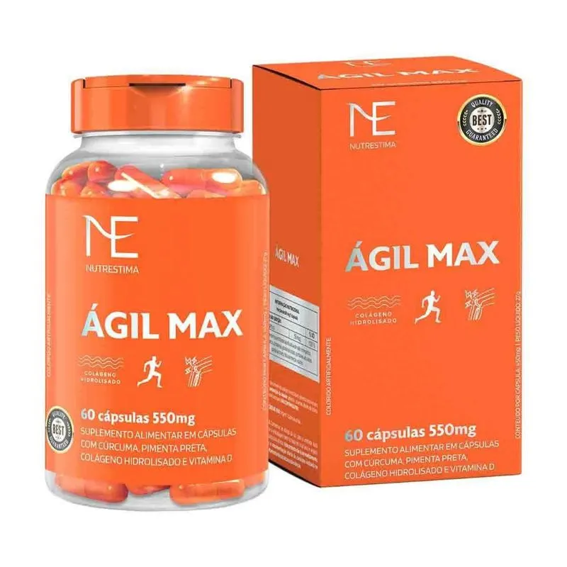 Curcuma 60Cps Para Artrite Artrose Com Colágeno E Vitamina D