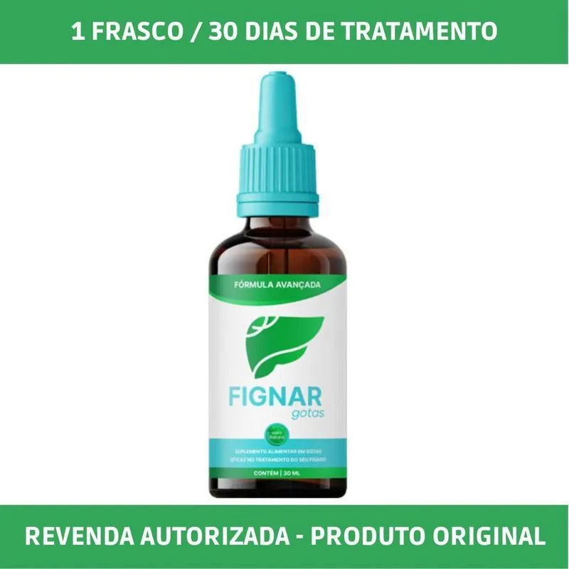 Fignar Gotas Original Fórmula Avançada Suplemento Alimentar