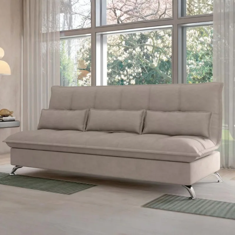Sofá Cama Besthouse Condessa 2,05m Capuccino Capuccino