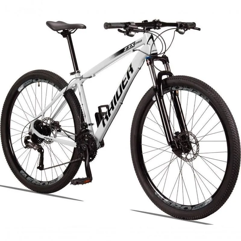 Bicicleta 29 Raider Z3x Pro 27v Branco+preto