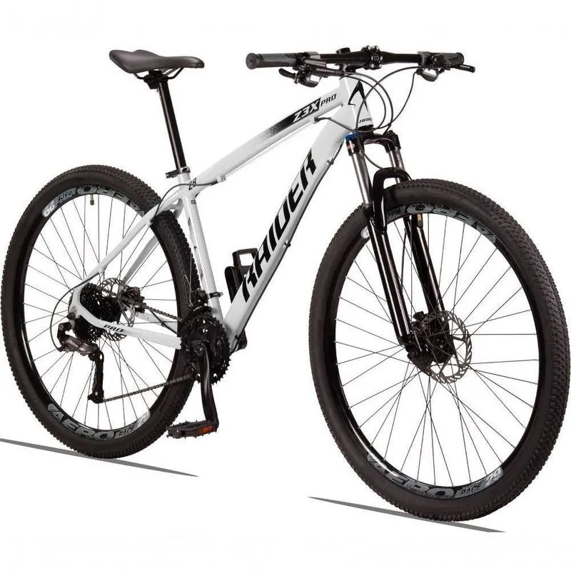 Bicicleta 29 Raider Z3x Pro 27v Branco + preto