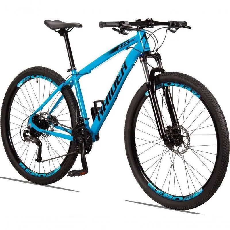 Bicicleta 29 Raider Z3x Pro 27v Azul + preto