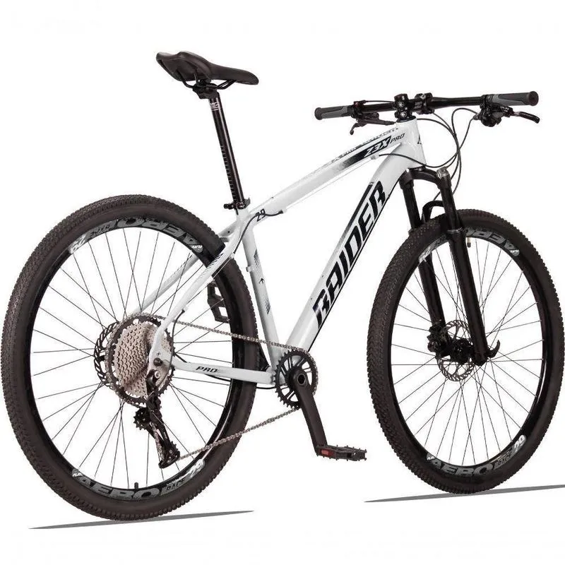 Bicicleta 29 Raider Z3x Pro 12v Branco + preto