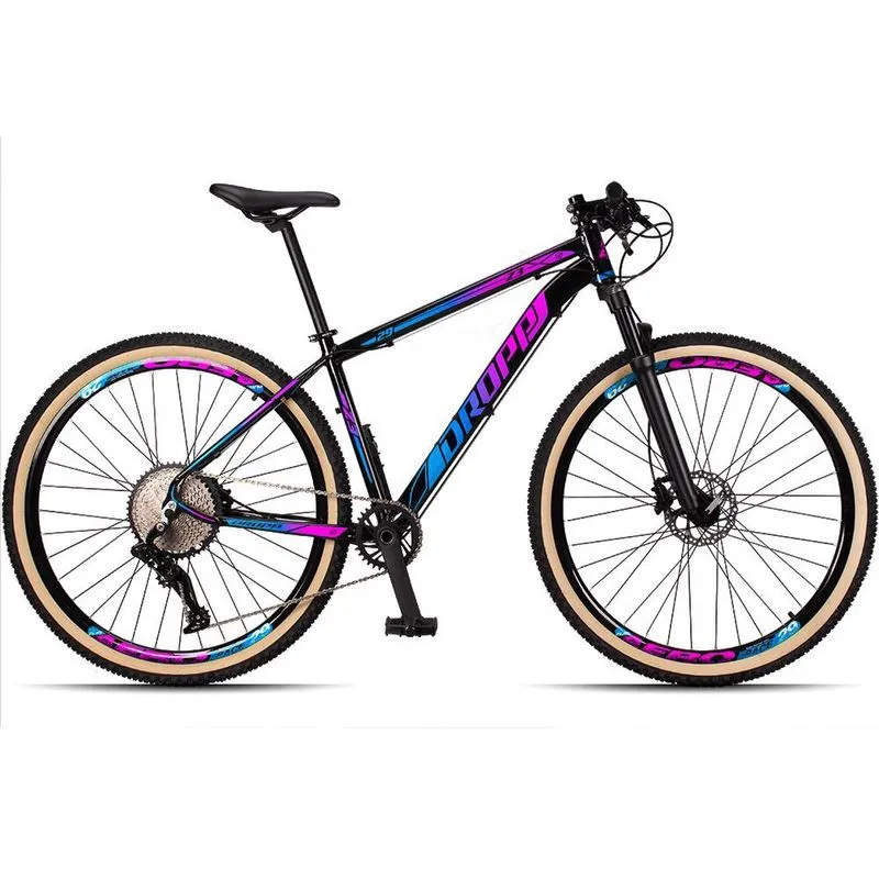 Bicicleta 29 Dropp Z3 12V Freio Hidráulico Suspensão com Trava no Guidão