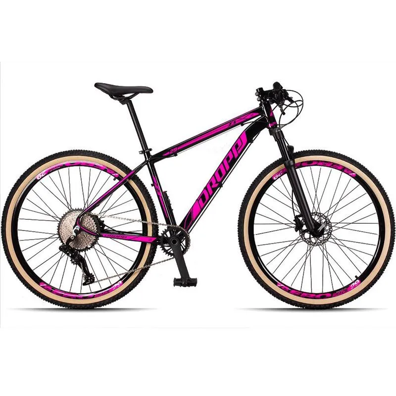 Bicicleta 29 Dropp Z3 12V Freio Hidráulico Suspensão com Trava no Guidão