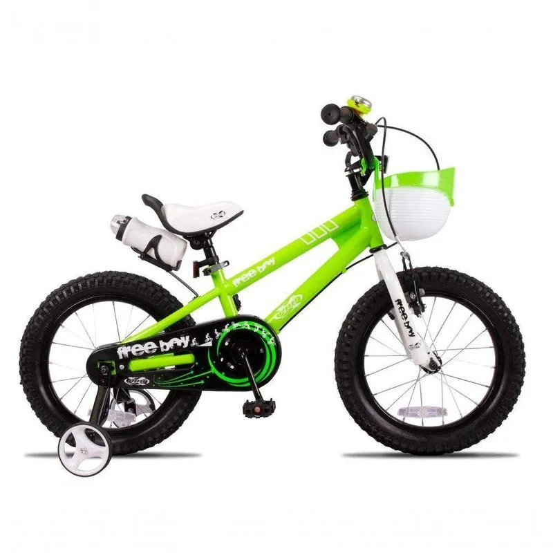 Bicicleta Aro 16 Freeboy Pro-x Infantil Estilo Bmx - Verde Neon