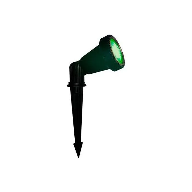 Espeto Jardim Led 7W Luz Verde Bivolt Preto BRONZEARTE ESPETO JARDIM LED 7W VERDE BRONZEARTE PRETO BIVOLT