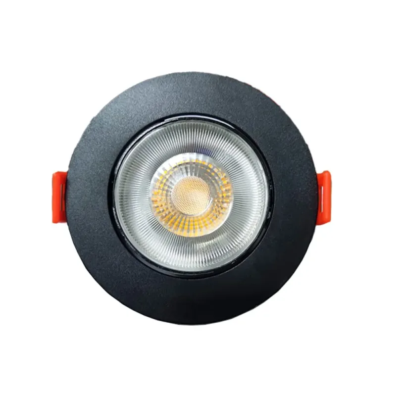 Spot LED Embutir Redondo 3W 6500K Preto Bronzearte