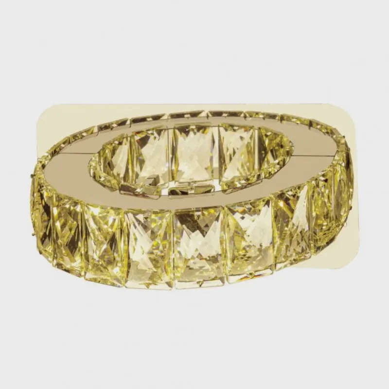 Arandela Tokyo Gold LED Redondo 7W 4000k 23x14,5x12cm TKYG23147W4KARD Bronzearte