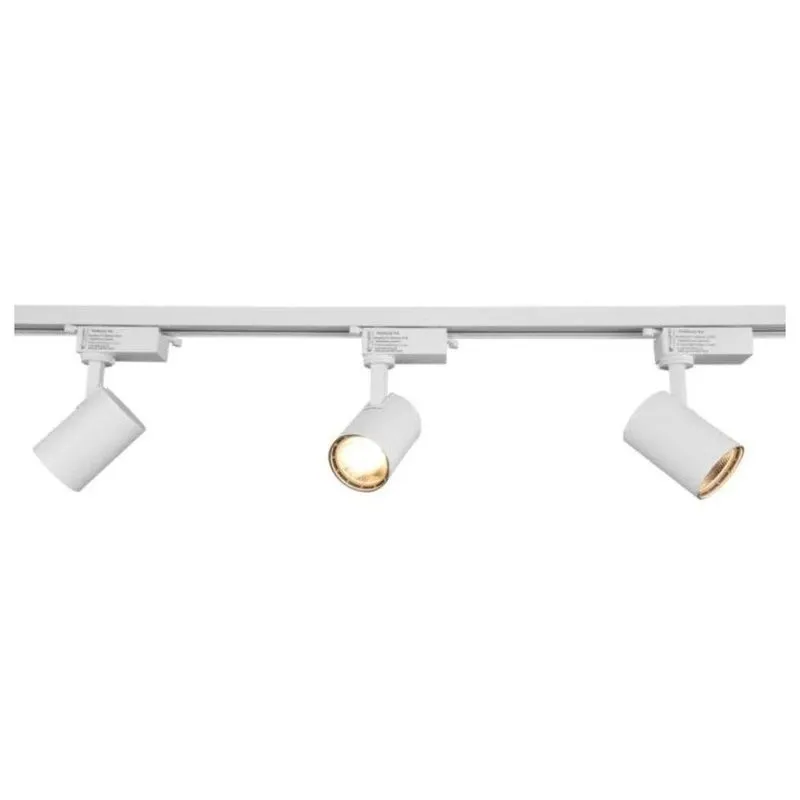 Kit Trilho Llumm Track 1m Spot Led 9w 3000k Branco Quente (MP)