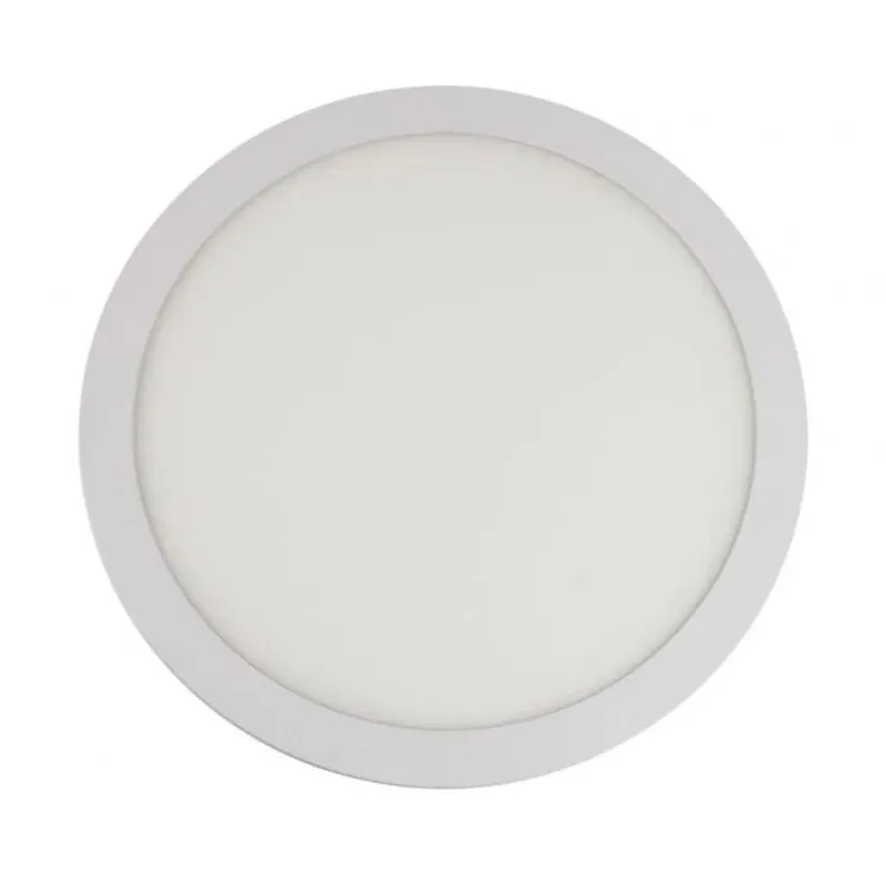 Painel LED Redondo De Embutir Llumm Slim 6500K Bivolt Branco (MP)