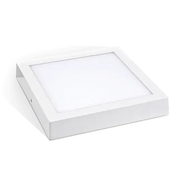 Painel LED de Sobrepor Quadrado Slim 18W 6500K LIGHT