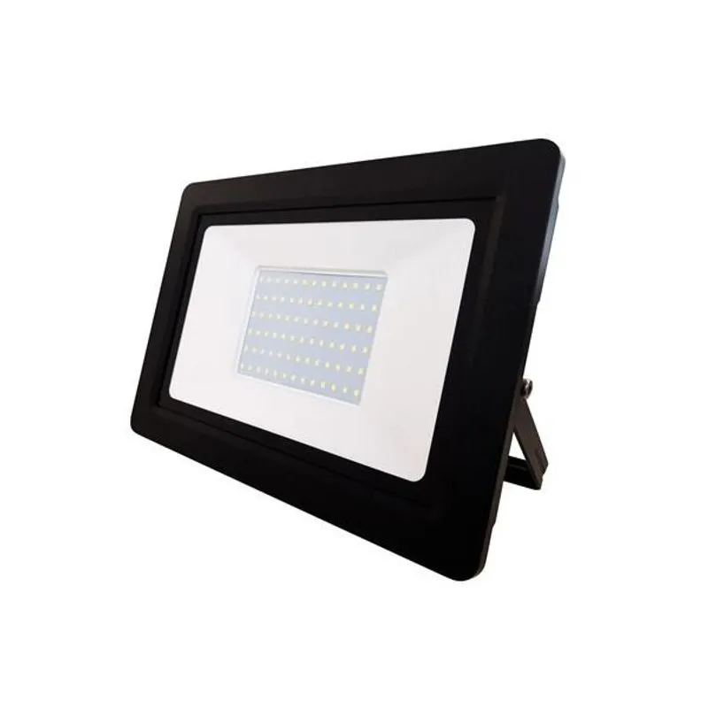 Refletor de Led Deep Fit 100W 6500K Bivolt BRONZEARTE REFLETOR LED 100W 6500K BRONZEARTE PRETO BIVOLT