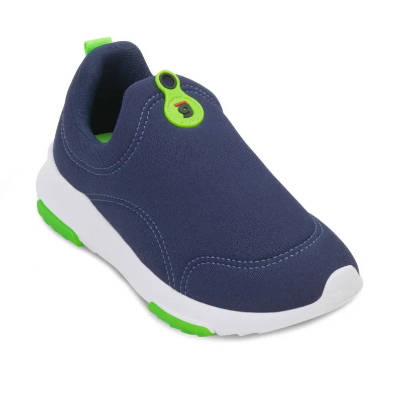 Tênis Calce Fácil Gibizinho GB24-G321 32 / Marinho/Verde