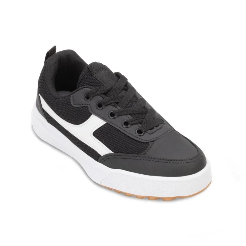 Tênis Casual Gibizinho Juvenil GB24-G382 28 / Branco/Preto